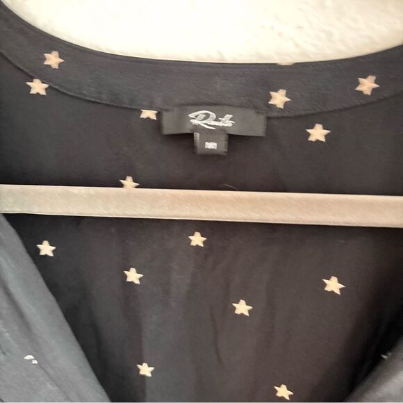 Rails Stars/Twinkle Hana‎ 100% Silk Casual Dress Women’s Size M - Picture 4 of 7